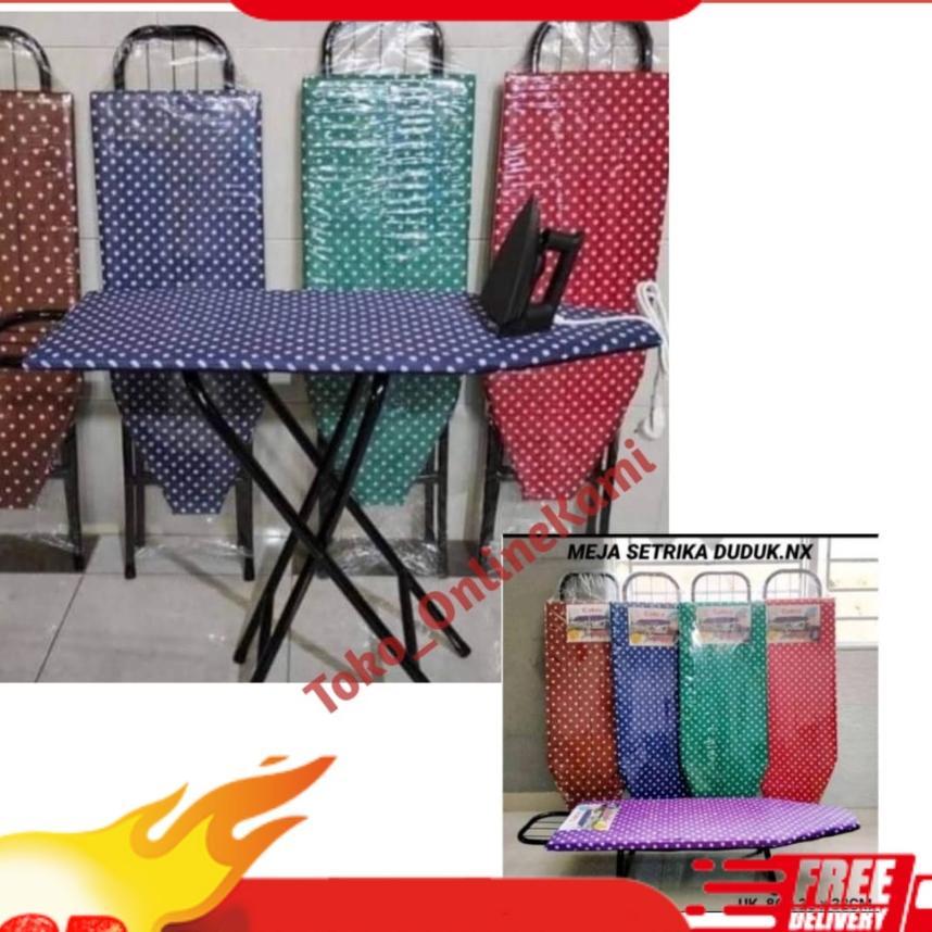 Meja Setrika Lipat / Meja Setrika Berdiri Dan Duduk