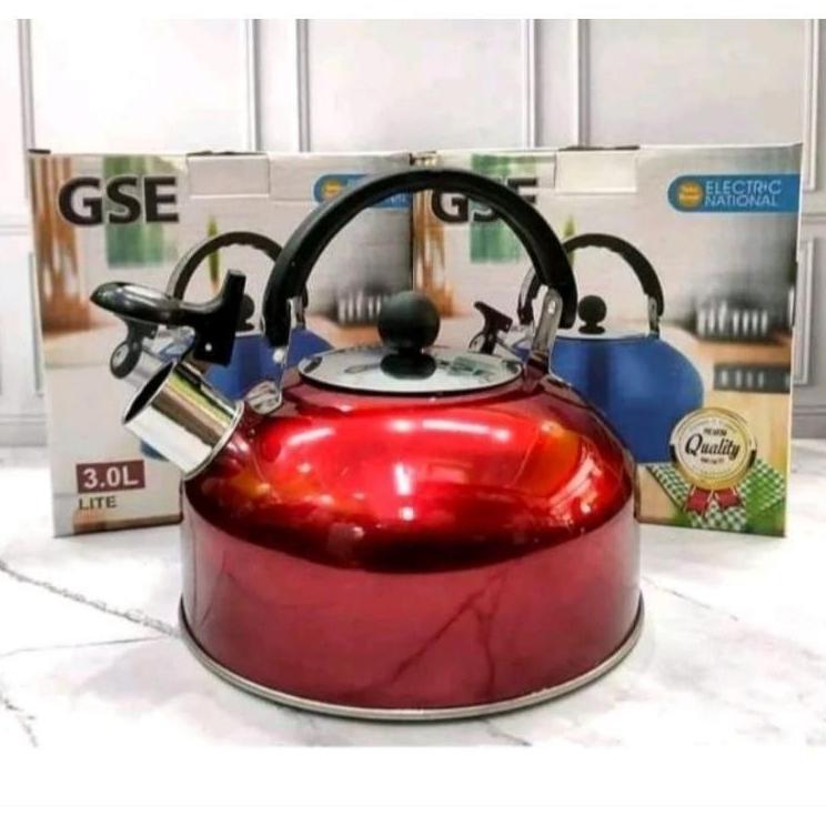 Teko Siul 5 Liter / Teko Bunyi / Teko Siul Alat Memasak Air Stainless Steel