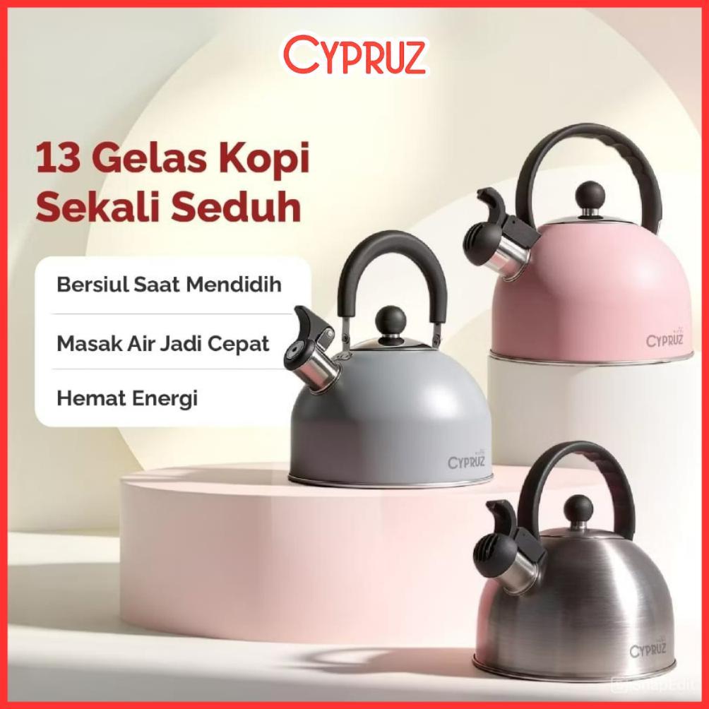 Cypruz Teko Stainless Siul 2 Liter