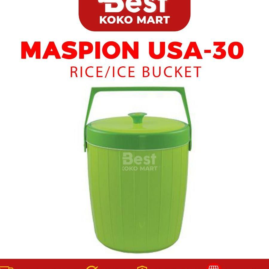 Termos Es Maspion 30 Liter/Termos Nasi/Rice Ice Bucket 30 Liter Maspion/Thermos Maspion