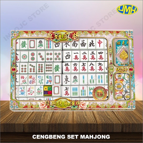 Barang Cengbeng Kertas Set Mahjong Sembahyang Leluhur