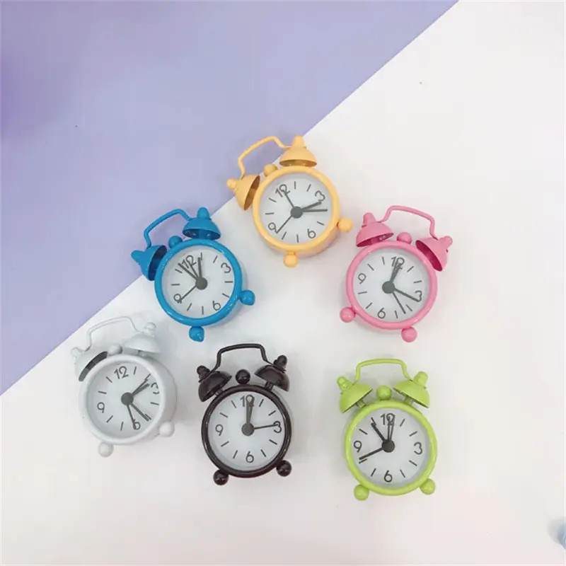 Jam Alarm Beker Mini/Jam Mini/Jam Meja/Jam Analog/Jam Alarm Mini