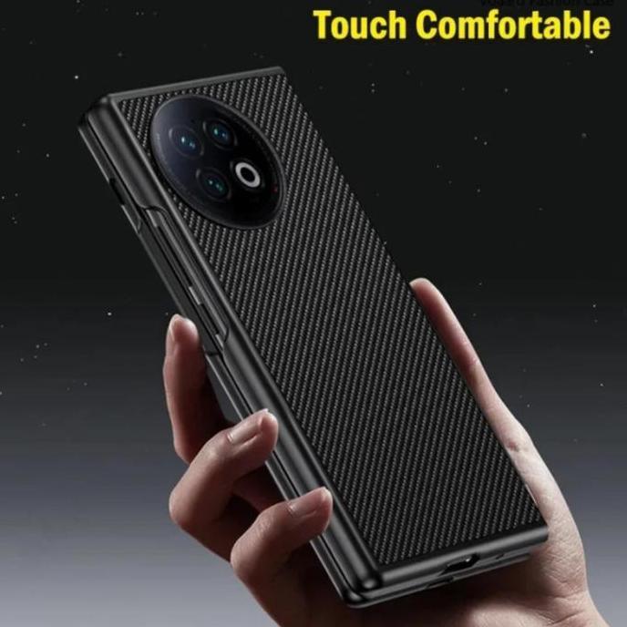 Premium Carbon Fiber Leather Case for Vivo X Fold 2
