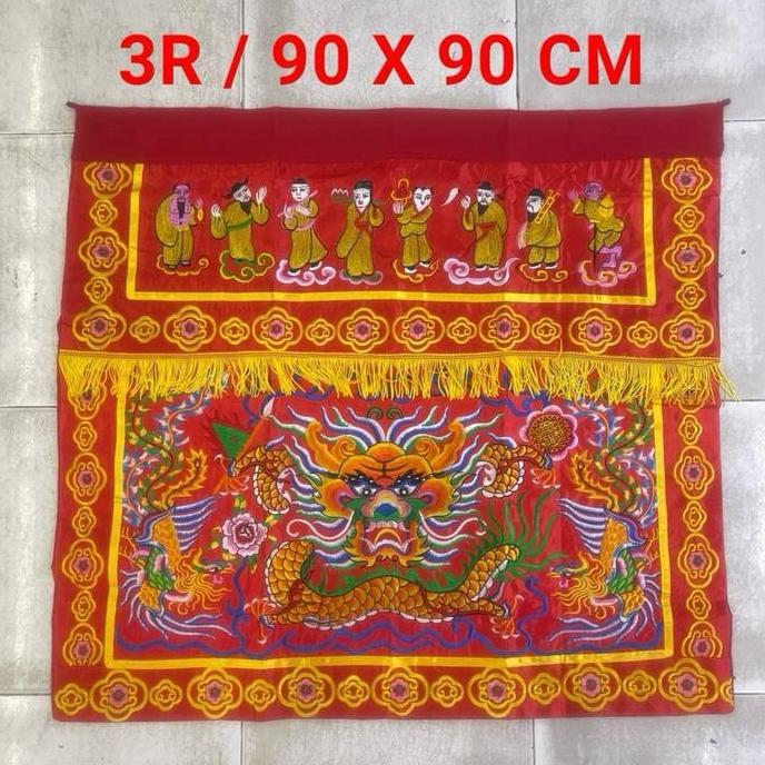 Kain tokwi towi taplak meja / to wi naga 90cm x 90cm