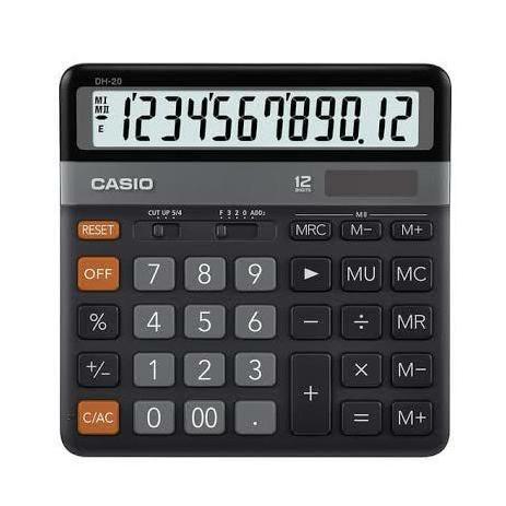 TERBARU - Kalkulator Casio DH 20 Digit I Calculator casio DH 20