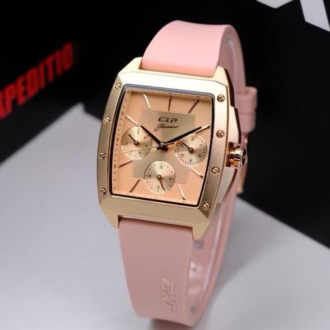 Jam Tangan Wanita EXPEDITION 6636 E6636 E6636B [[ORINAL]] Watches Rubber