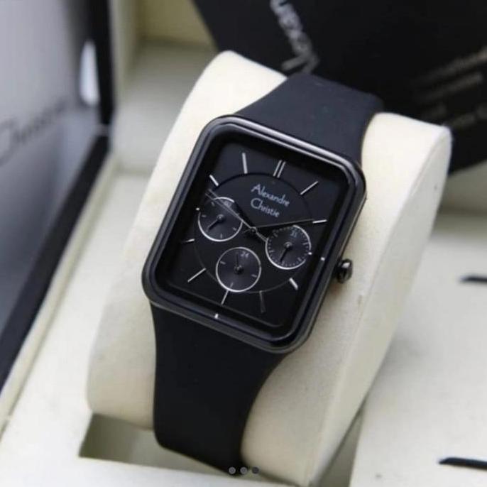 Jam Tangan Alexandre Christie AC 2744 Hitam Hitam Wanita