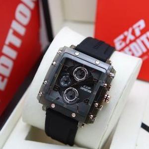 EXPEDITION 68 BF WANITA ORINAL GARANSI 1TAHUN Crystal Quartz Rubber Watch