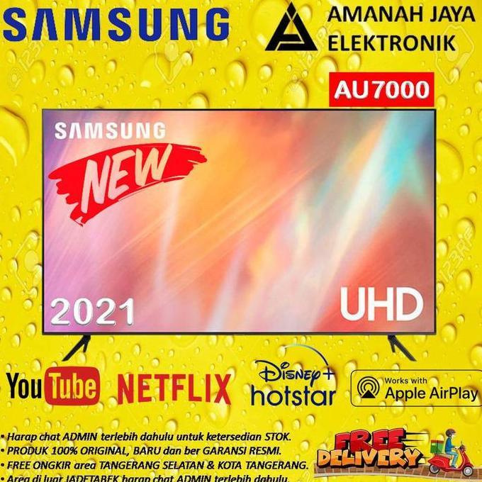 SAMSUNG CRYSTAL UHD 2021 43 Inch 43AU7000 SMART TV | UA43AU7000KXXD