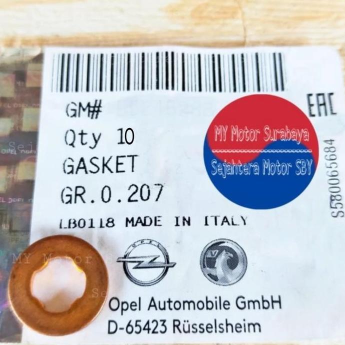 Promo Seal Oring Injector Chevrolet Spin Diesel 1300 Cc GM Diskon