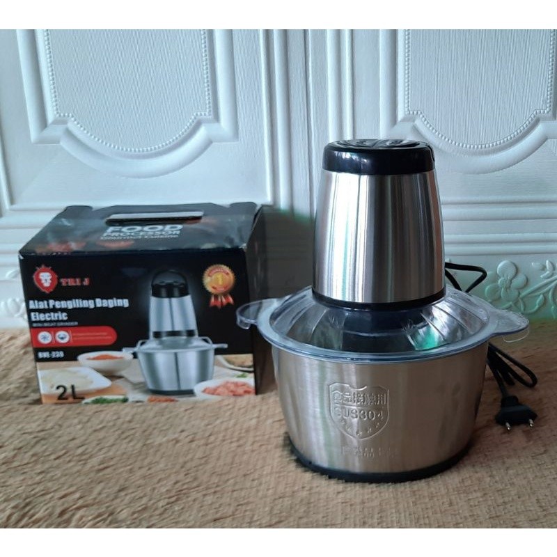 Chopper Gilingan Daging Stainless Coper