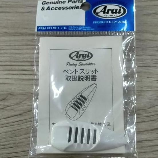 TERLARIS!! ARAI GP VENT ORINAL PREMIUM ARAI PARTS