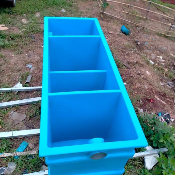 filter kolam ikan terbuat dari bahan fiber gelass