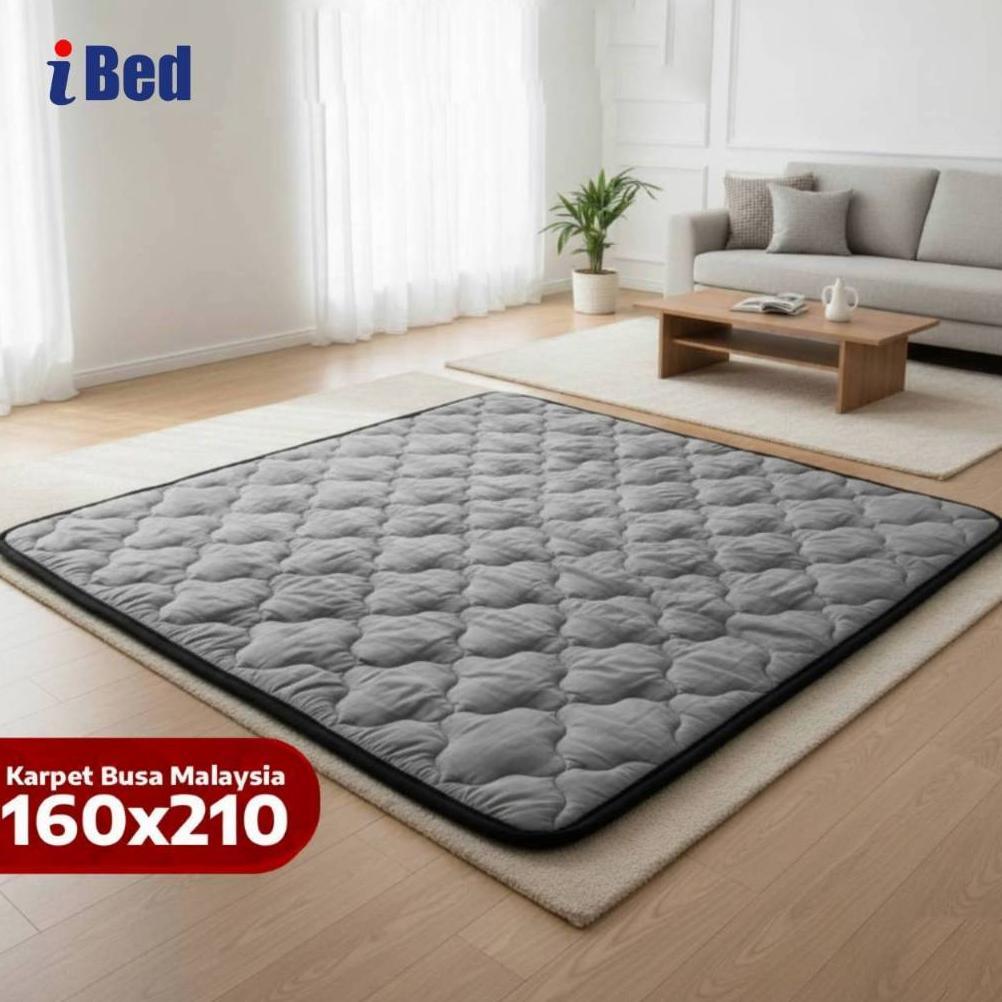 BIG SALE Ibed Karpet Busa Malaysia Quilting Motif Polos Aesthetic