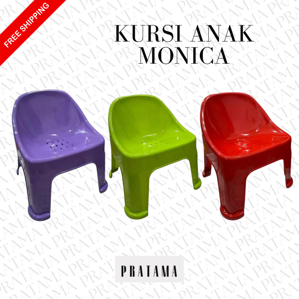 Bangku Plastik / Kursi Plastik / Bangku Kecil / Kursi Anak Monica