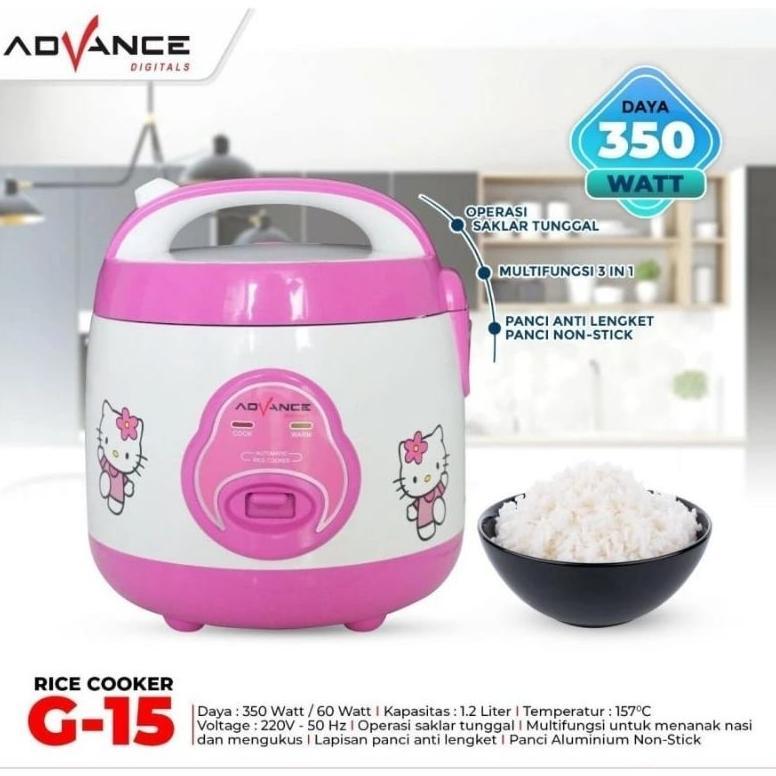 HOT DEALS Rice Cooker Mini Advance G15 / Magic Jar / Magic Com / Penanak Nasi