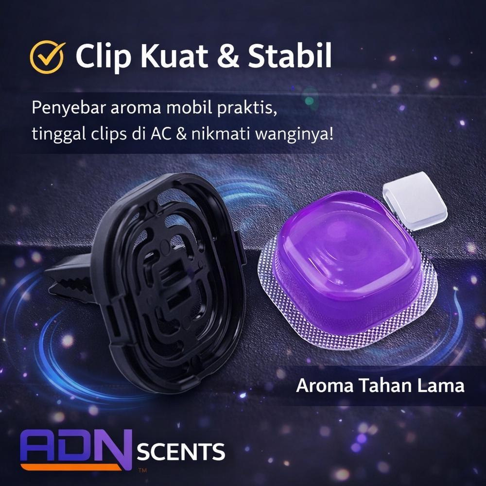 Murah  Pewangi Pengharum Parfum Ac Mobil Clip Jepit Aromaterapi Premium Bukan Ambipur