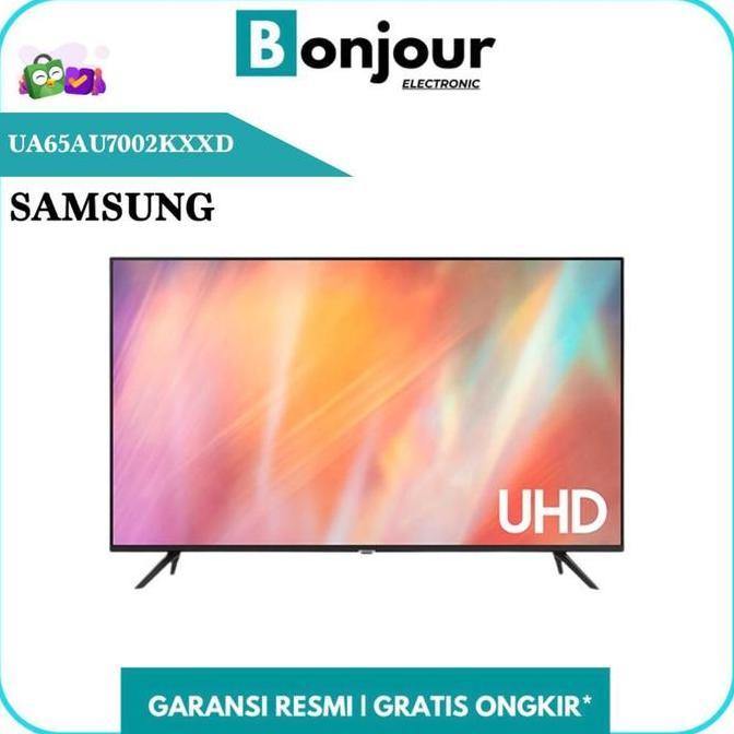 TV SAMSUNG 65 INCH 4K SMART TV SAMSUNG 65AU7002 SAMSUNG UA65AU7002KXXD