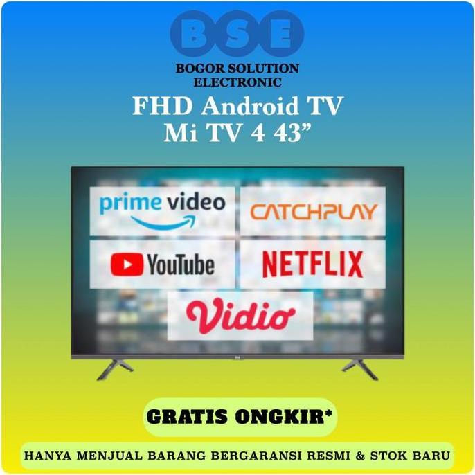 Led tv smart tv 43 inch // Xiomi Mi TV 43 Inch Smart tv 43 xiomi