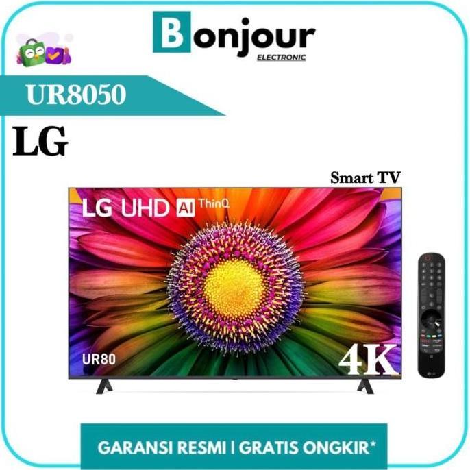 TV LG 50 Inch UR8050 LG 50UR8050PSB 4K Smart TV LG 50UR8050