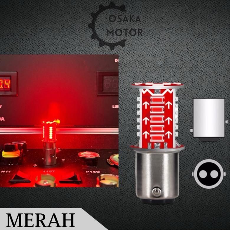 Diskont Lampu Rem Stop Led Running Kedip 30 Mata Bayonet Kaki 2 Universal Motor Mobil Lampu Rem Led 