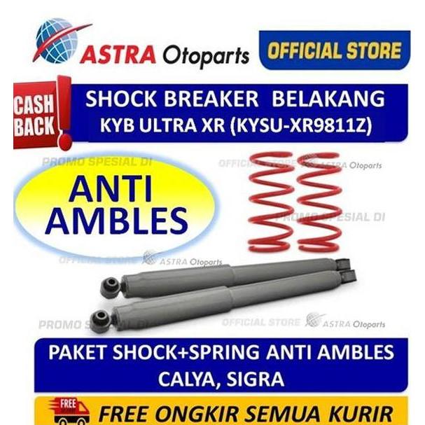Diskon Shock Belakang - Calya, Sigra - Ultra XR KYSU-XR9811Z (2016-On) dijamin