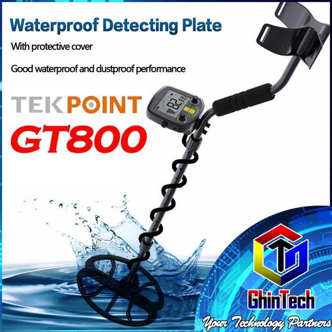 QROPSNO Tekpoint GT800 Detektor Logam Profesional Detektor Emas