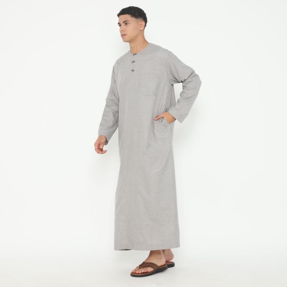 TERBARU SHOHIB GAMIS PRIA PRIA OMAN 02 LENGAN PANJANG