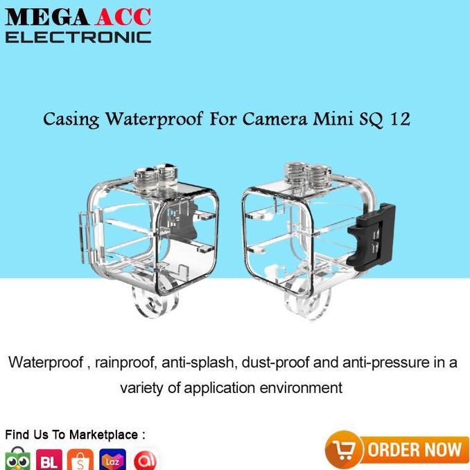 QROPSNO Casing Waterproof For Camera Mini SQ 12