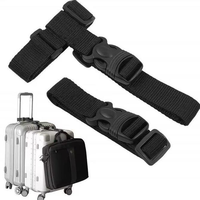 PYLANTUS Tali Penghubung Koper Travel Adjustable Pengikat Koper Travel Bags Belt barang