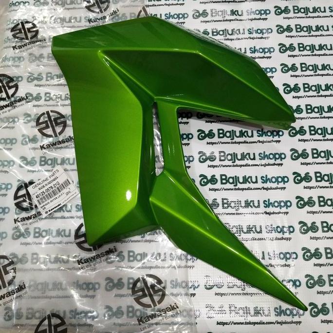 SHROUD SAYAP TANGKI KAWASAKI Z250SL Z250 SL Z 250SL HIJAU METALIK ORIGINAL KAWASAKI TERBAIK