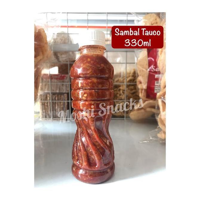 Kekinian Sambal Tauco Asli Bangka 330Ml / Kuah Thewciong Pempek Merah Bangka / Cuko Merah Kekinian