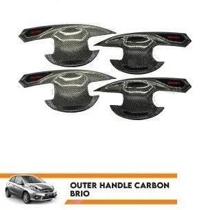 OUTER HANDLE CARBON BRIO AKSESORIS MOBIL CAKEP HARGA SPESIAL