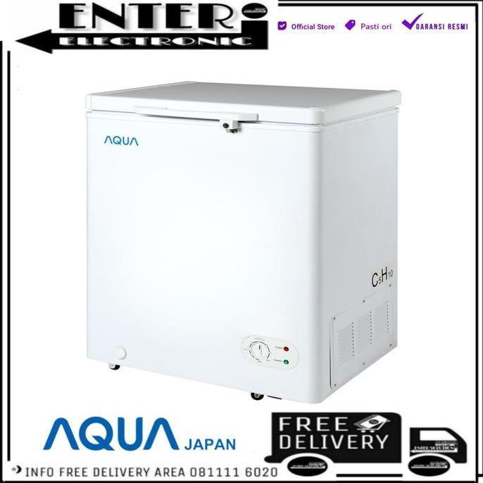 AQUA JAPAN AQF160W - CHEST FREEZER AQUA SANYO 161 L 150 L AQF 160 W