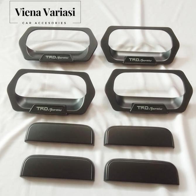 HANDLE OUTER PEGANGAN PINTU AVANZA LAMA 2005 - 2010 HITAM DOFF TRD ASLI
