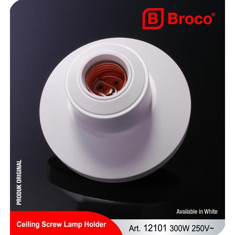 Leggero- Fitting Lampu Plafon Bulat Besar Lux Broco 12101