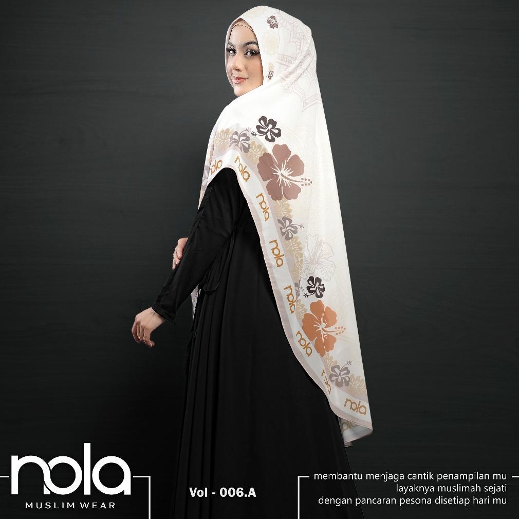 BESTPROMO NOLA - KHIMAR PRINTING SULTAN VOLUME 06/ KHIMAR SYARI / JILBAB SYARI
