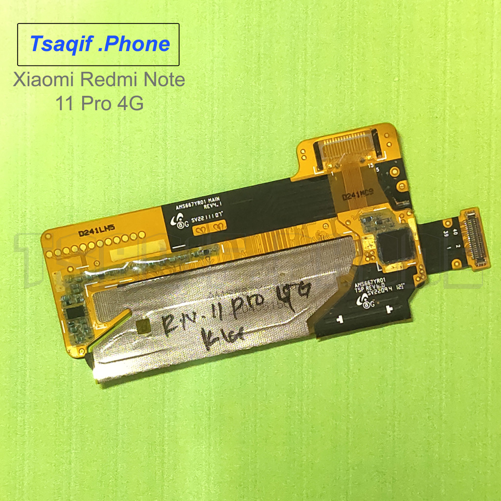 Xiaomi Redmi Note 11 4G Flex Fleksibel Konektor LCD Copotan