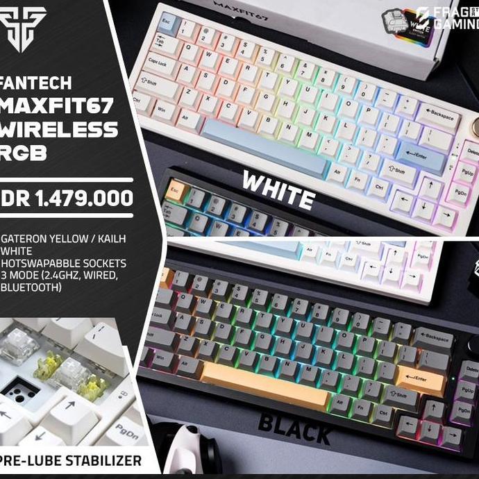 Giocare- Fantech Maxfit67 / Maxfit 67 Wireless Mechanical Keyboard Rgb