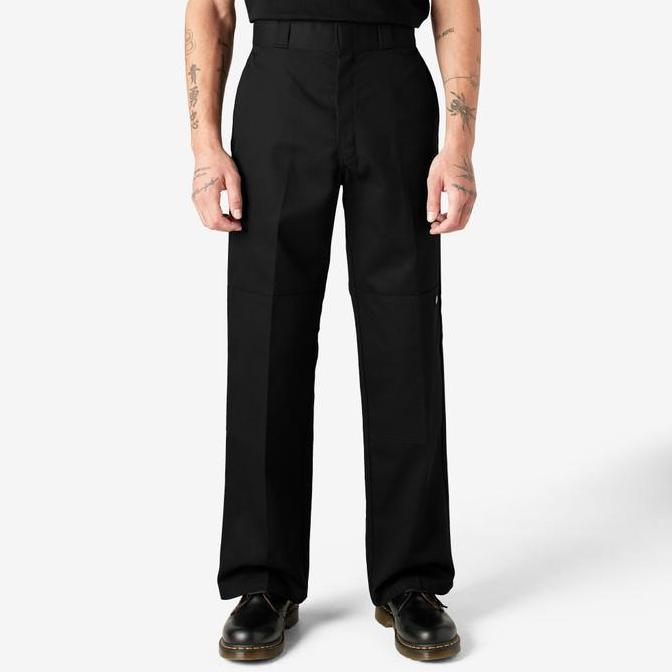 Dickies Double Knee Loose Work Pants Black