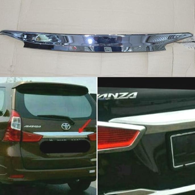 Trunk Lid List Bagasi Pintu Belakang Mobil Grand Avanza Veloz / Xenia R 2016 2017 2018 High Quality