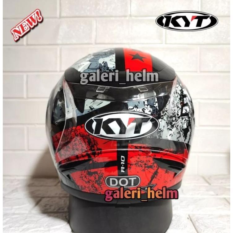NEW Spoiler 3D Kyt R10 / Spoiler Helm Kyt R10