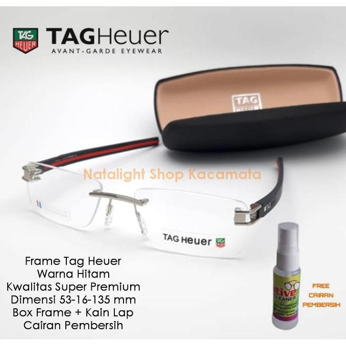 Frame Kacamata Baca Pria Tag Heuer 7648 Import Premium Mewah Elegan