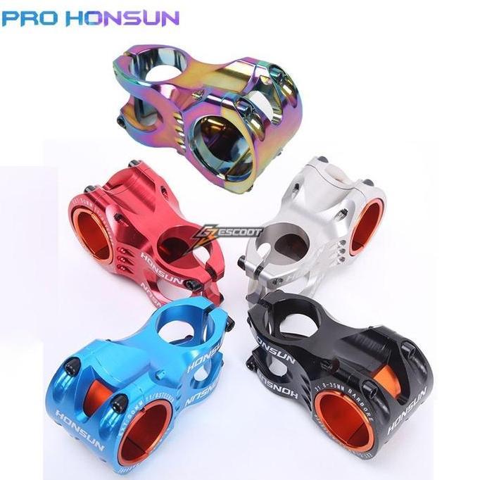 Honsun Handlebar Stem Short 40mm untuk Sepeda MTB/ Sepeda Lipat/ Fiido