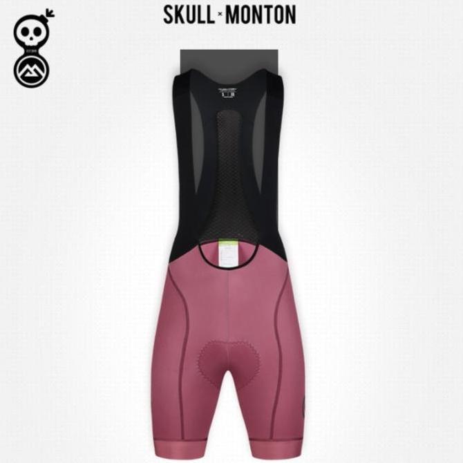 Celana BIB MENS Monton Urban Skull Monton Indian Red