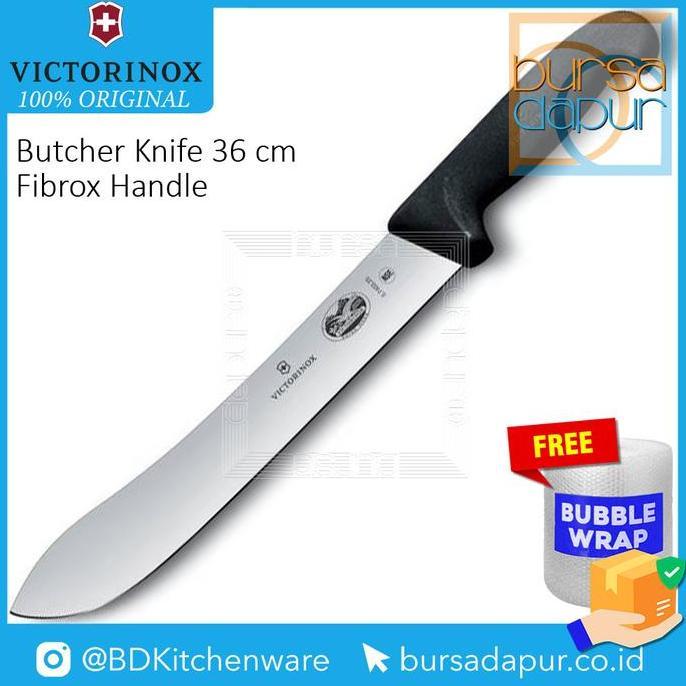 Victorinox Butcher's Knife 36 cm Black Fibrox Handle (5.7403.36)