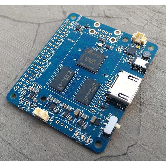 HARGA DISC - Odroid C0 1.5Ghz Quad Core Mini PC w/ Connector Pack