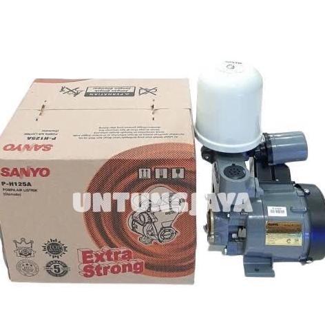 POMPA AIR OTOMATIS SANYO PH 125 A / POMPA AIR SUMUR DANGKAL SANYO OTOMATIS 125 WATT / SANYO PH125A