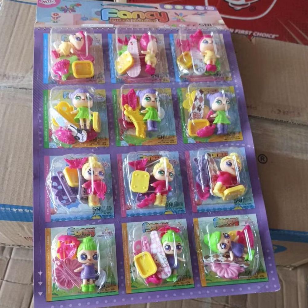 HOT PRODUCT mainan boneka  LOL mini lucu 4pcs/  fancy.