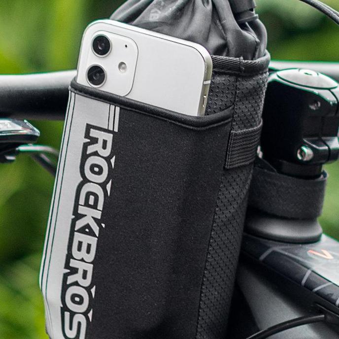 Tas Handlebar tempat air minum bidon merk Rockbros Original